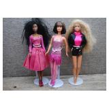 Mattel Barbie Doll Lot of 3 -