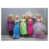Mattel Barbie Doll Lot of 5