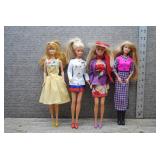 Mattel Barbie Doll Lot of 4
