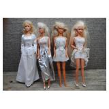 Mattel Barbie Doll Lot of 4 - Sleeping Beauty