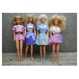 Mattel Barbie Doll Lot of 4 -
