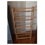 Wooden Media Shelf