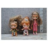 Bratz MGA Doll Lot: Kidz Yasmin & Hair Flair Babyz