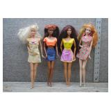 Mattel Barbie Doll Lot of 4 - Kayla Fashion Photo