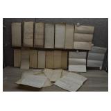 1860's Military Muster Rolls, Deceased Soldiers,