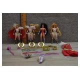 Lot Vtg She-Ra Princess of Power Action Figures