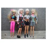 Mattel 90s Barbie Doll Lot of 4 - Teacher Barbie