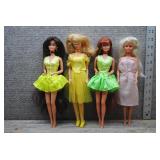 Mattel Barbie Doll Lot of 4 -