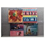 4 Vinyl Records -Assorted
