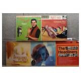 5 Vinyl Records -Assorted