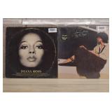 2 Vinyl Records -Diana Ross, Jane Olivor