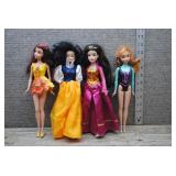 Disney Princess Doll Lot - Anna, Belle, Snow White