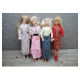 Mattel Barbie Doll Lot of 4 -