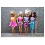 Mattel Barbie Doll Lot of 4