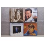 4 Vinyl Records -Country