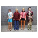 Vtg Ken Doll Lot of 4; Barbie's Boyfriend