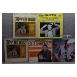 5 Vinyl Records -Country