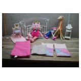 Barbie Nursery & Disney Palace Pets Lot