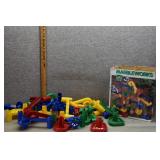 Vintage Discovery Toys Marbleworks Building Set