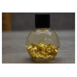 Small Bottle of Gold Leaf Flakes