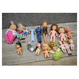 Vtg Doll Lot; Sunshine, Kelly & More