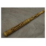 Vtg Carved Dip Pen Handle,Bone or similar material