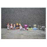 Littlest Pet Shop & Barbie Babies Doll Lot