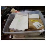 TUB OF PLUMBING HARDWARE