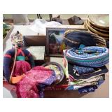 ORIENTAL PCS W/ PUPPET, ART, MORE