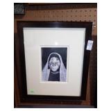 'STUDY OF SUDANESE GIRL' 16x19