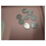 STANDING LIBERTY + BARBER QUARTERS