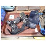 VINTAGE MINOLTA CAMERA W/ LENS