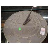 ZODIAC GARDEN SUNDIAL 13'