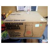 55 NOS 7UP 'UNCOLA' GLASSES