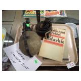 WWII GERMAN LOT W/ CANTEEN, BELT, MORE