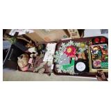 FLAT OF XMAS DECORATIONS