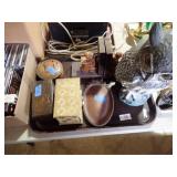 OWL DECOY, DESK BOXES, BOOKENDS