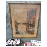 SIGNED & NUMBERED CANAL PRINT 26x32