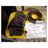WWII GERMAN BELT & POUCHES