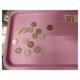 MERCURY HEAD + BARBER DIMES