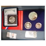 1 TROY OZ SILVER + US COLLECTOR COINS