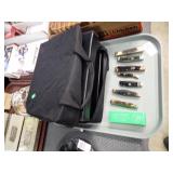 CARRY CASE + POCKET KNIVES