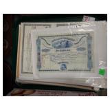 VINTAGE STOCK SHARES & CERTIFICATES