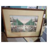 EUROPEAN ETCHING 23x19