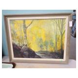 JOHN BOISSON 'YELLOW LANDSCAPE' O/B 28x22