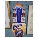 COORS WALL THERMOMETER 13x32