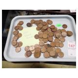 100 WHEAT PENNIES