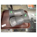 PAIR OF ARMORED GAUNTLETS