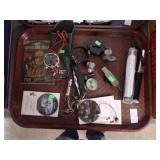 COMPASSES, KNIFE, CRAFTS, MINIATURES, MISC