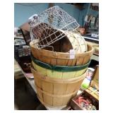 ASSTD APPLE BASKETS & WIRE BASKETS